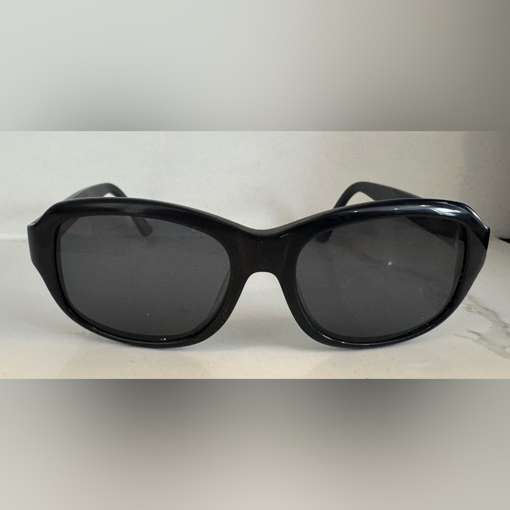 VINTAGE VUARNET POUILLOUX SUNGLASSES black classic unisex frames only rare